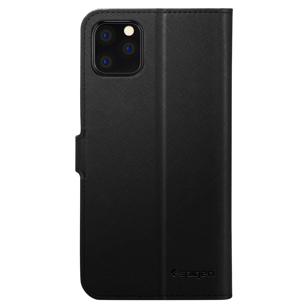 Spigen iPhone 11 Pro Case Wallet S Saffiano Black review and price