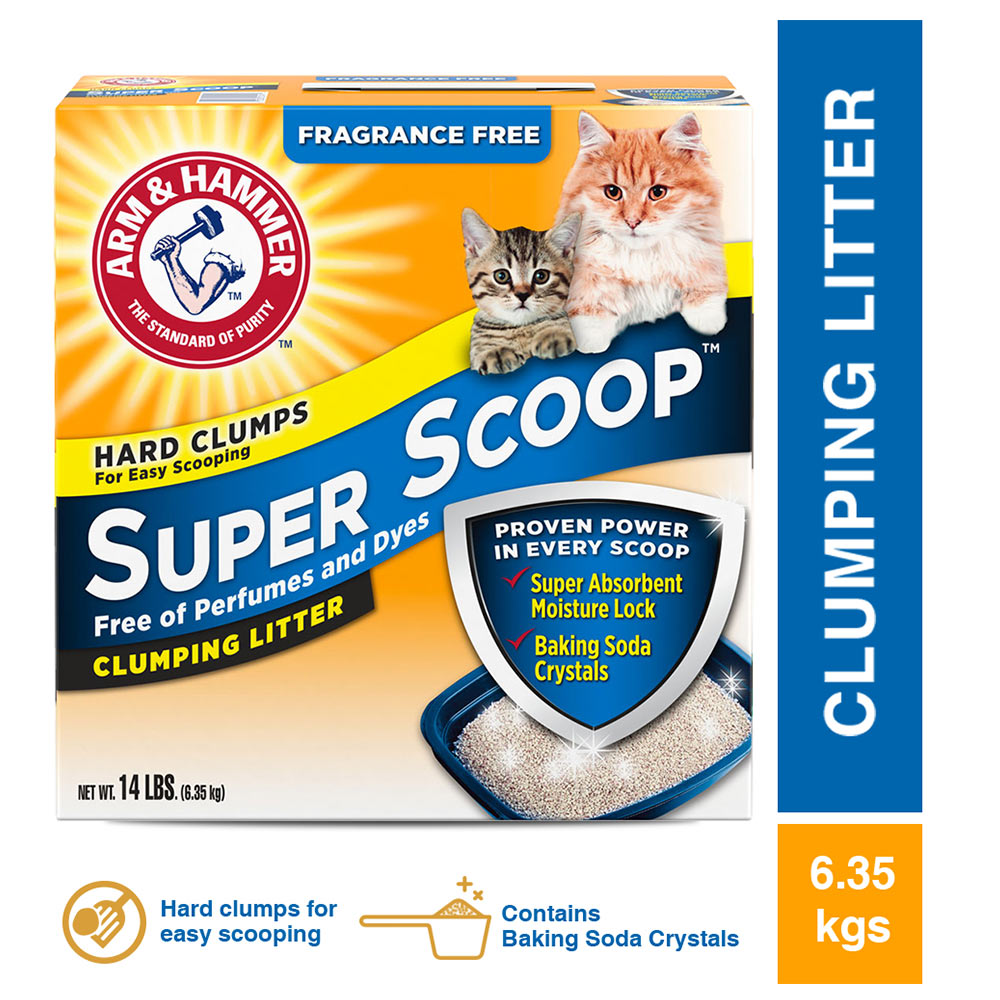 arm and hammer super scoop cat litter