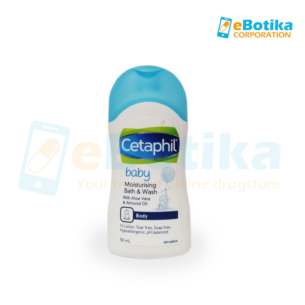Cetaphil Baby Moisturizing Bath & Wash 50ml [Hypoallergenic] Lazada PH