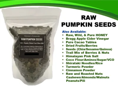 Raw Pumpkin Seeds 500g (Organic)