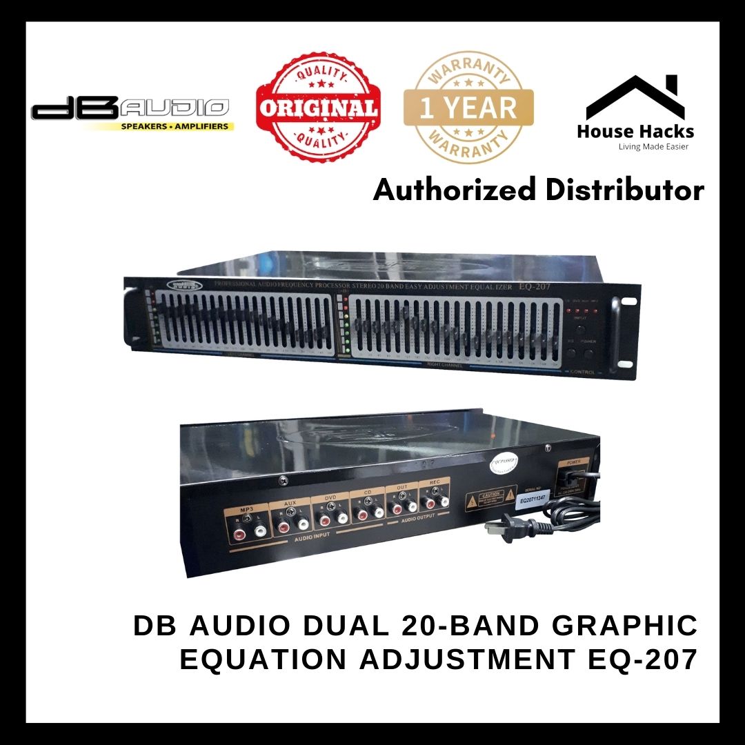 220V EQ665 Equalizer Hifi Home EQ Equalizer Dual 10 BAND Stereo Treble Alto Bass