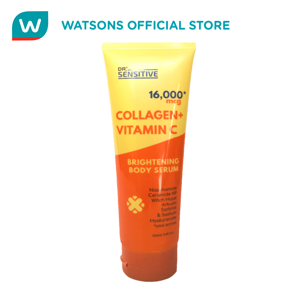 Dr. Sensitive Collagen & Vitamin C Brightening Body Serum 250 mL