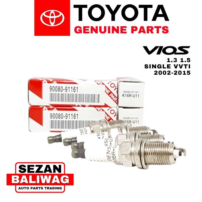 ORIGINAL TOYOTA SPARK PLUG K16RU11 4PCS COROLLA ALTIS 20082010 90080