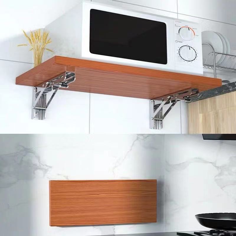 2 PCS Heavy Duty Triangle Corner Black Bending Bracket Adjustable