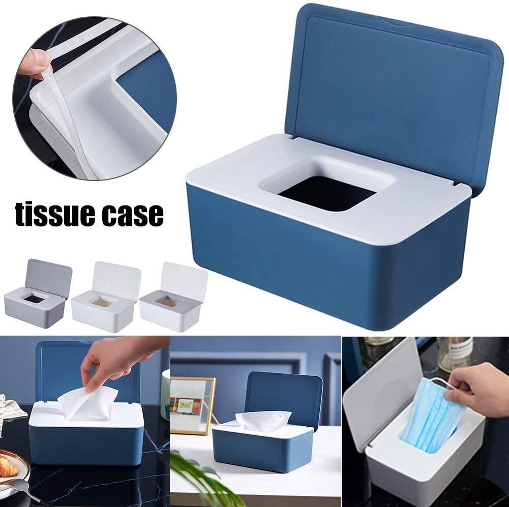 Face Mask Storage Case Dustproof Carry Box Masks Container Protective