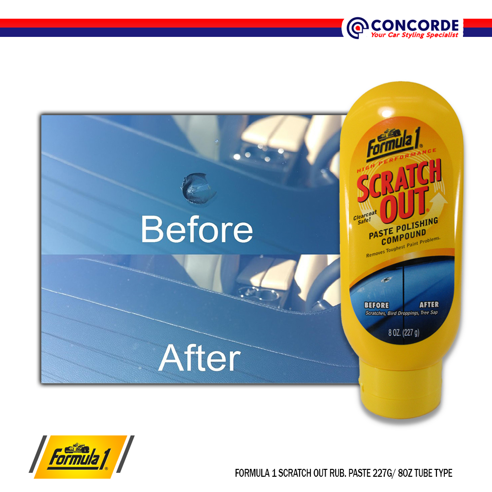 Buy Formula 1 Scratch Out Scratch Remover Paste Compound - 207ml in  Pakistan