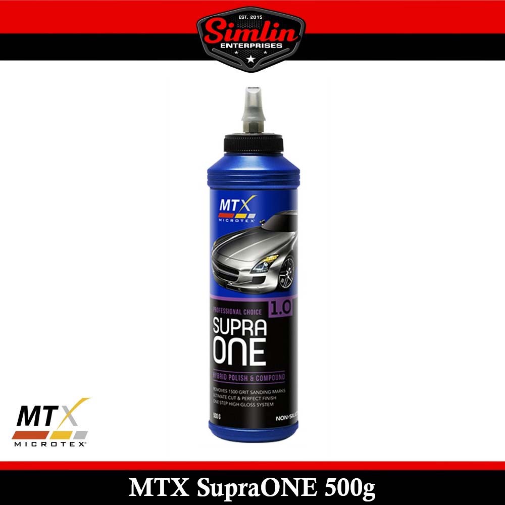 Microtex MTX SupraONE Auto Hybrid Polish and Compound 500g | Lazada PH