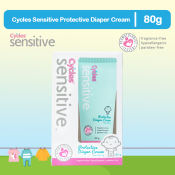 Cycles Sensitive Protective Baby Diaper Cream 80g