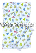 Trendscentre Kids 4-IN-1 Cute Bear Print Crib Set