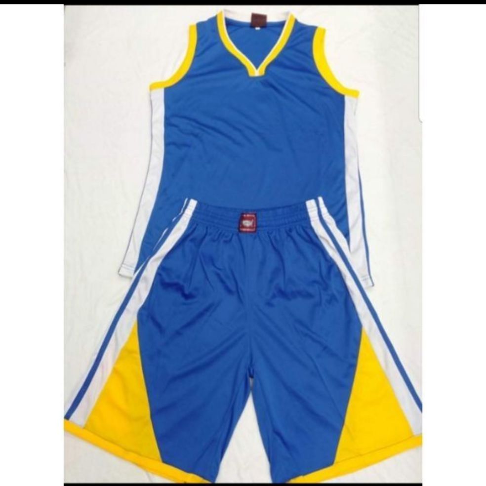 plain blue basketball jersey