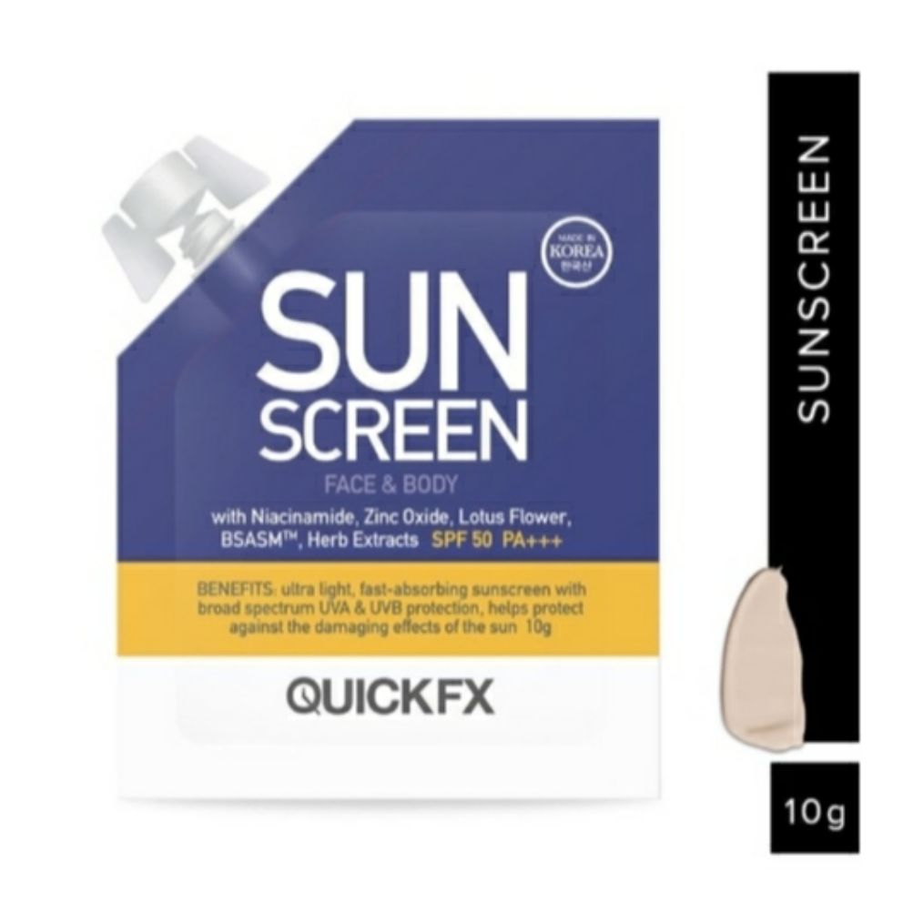 quickfx sunscreen ingredients