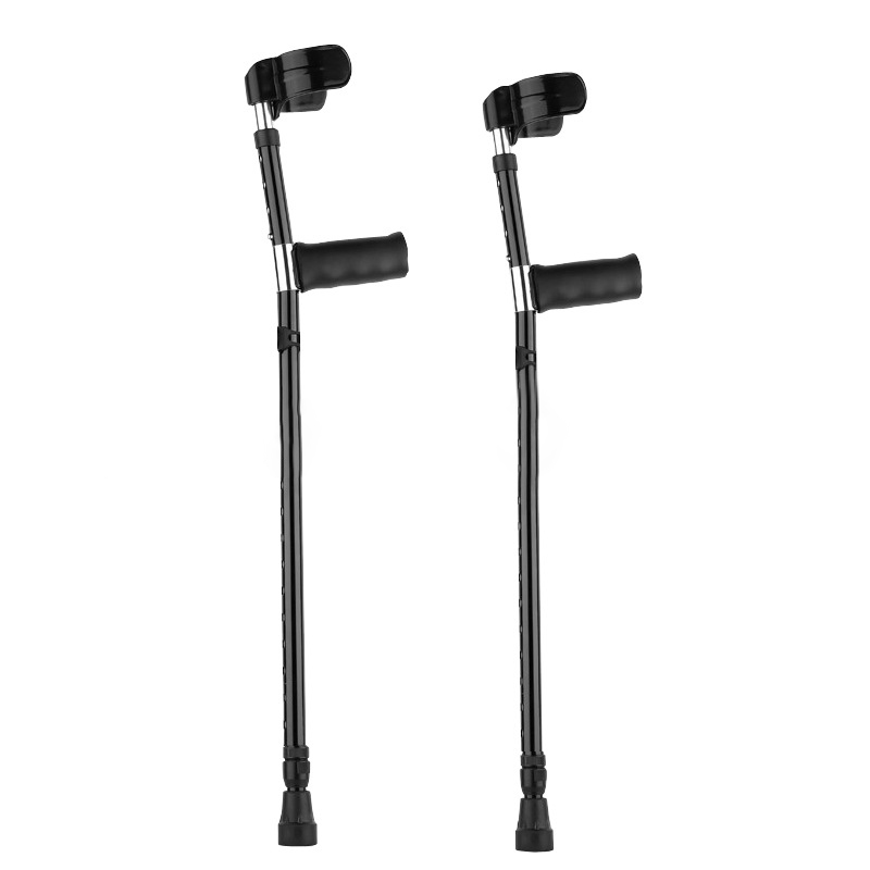 2pcs/set Elderly Crutches Adult Crutches Shoulder Support Crutches For