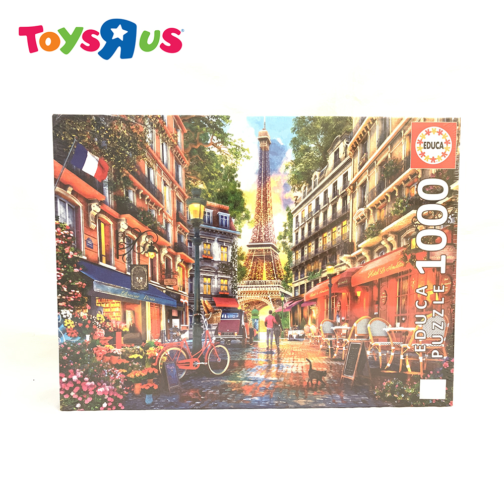 Educa borras Dominic Davison. Paris Puzzle 1000 Pieces Multicolor