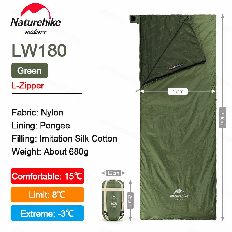 Naturehike Ultralight Sleeping bag Lazada PH