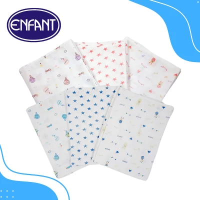 Enfant N301 with printed design - Birdseye Cloth Diaper (Baby Lampin) - Pack of 6