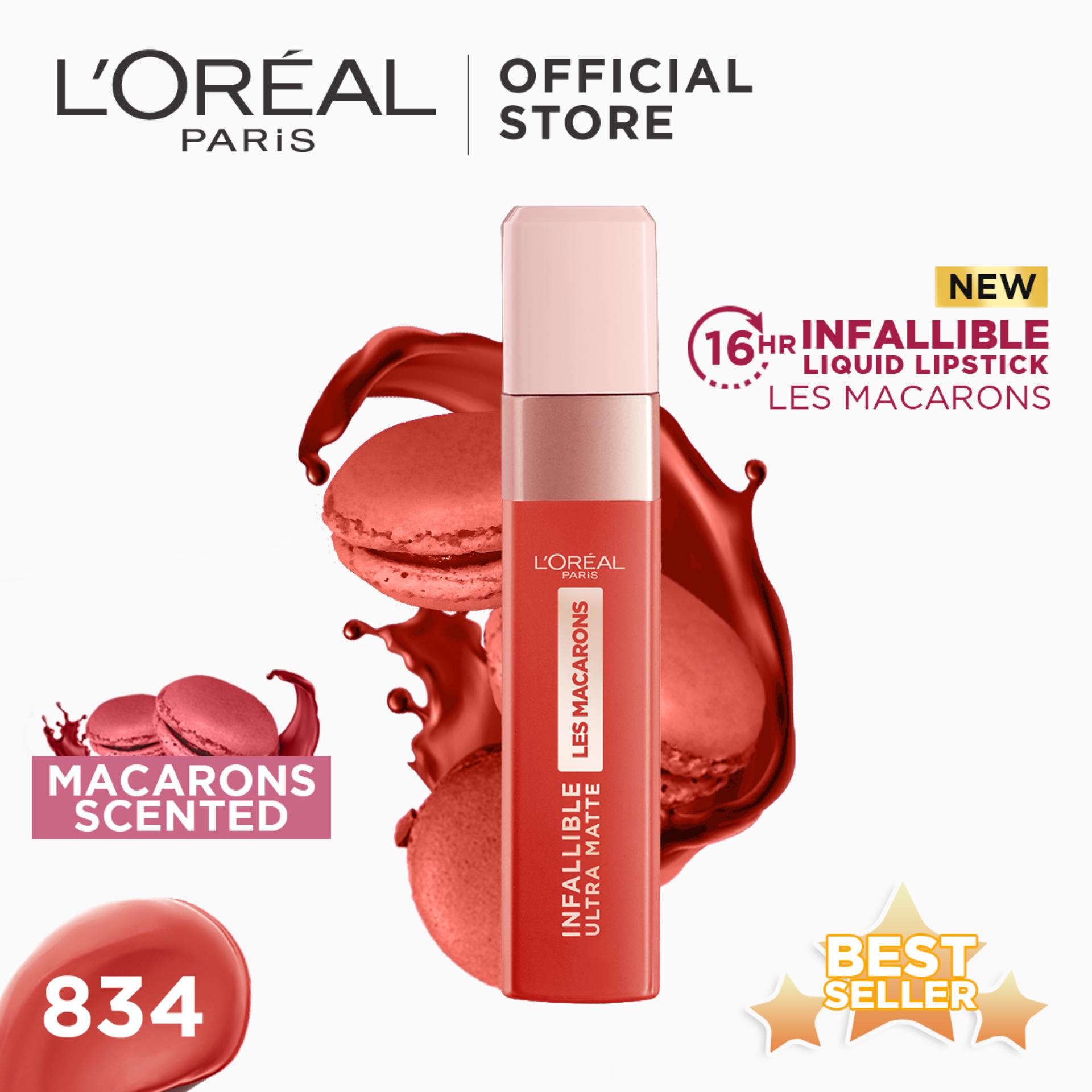 Infallible Les Macarons 16HR Liquid Lipstick by L'Oreal Paris