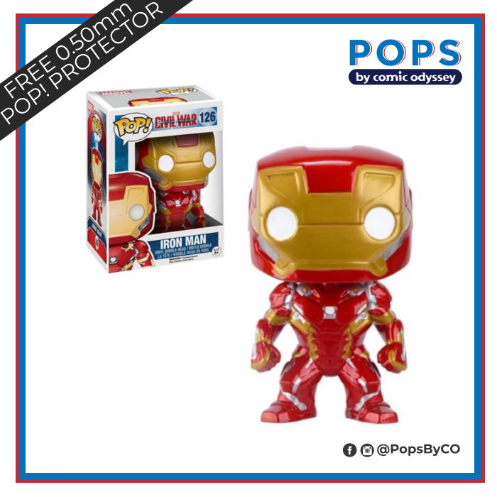 funko pop civil war iron man