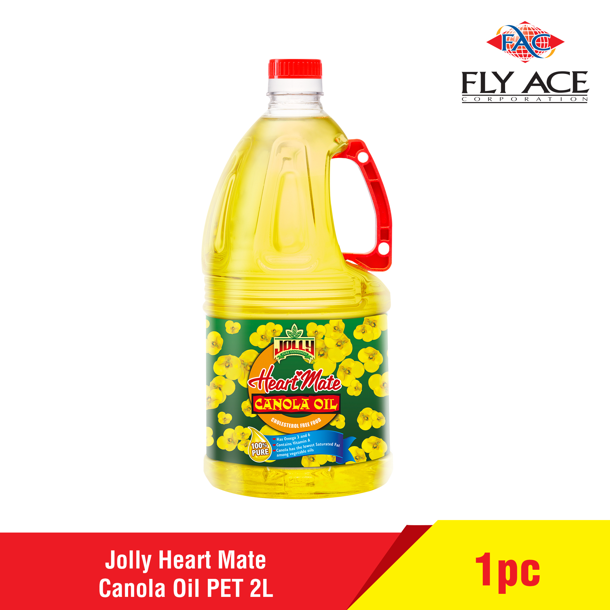 Jolly Heart Mate Canola Oil PET 2L Lazada PH