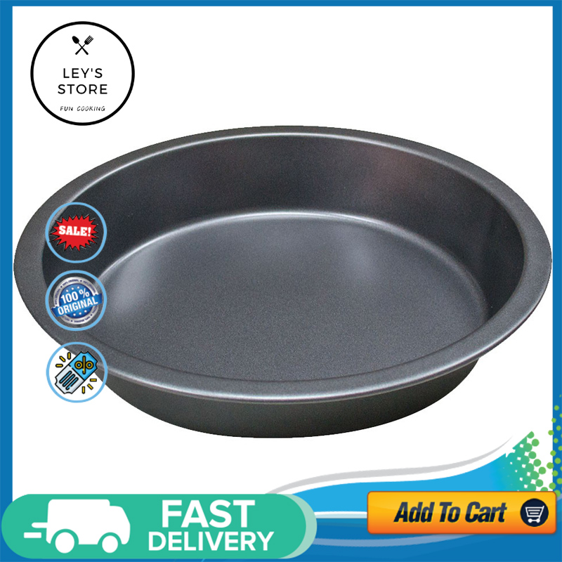 Carbon Steel Non-stick Bakeware, Round Shape Plate, Cake Pizza Pan Baking  Mould