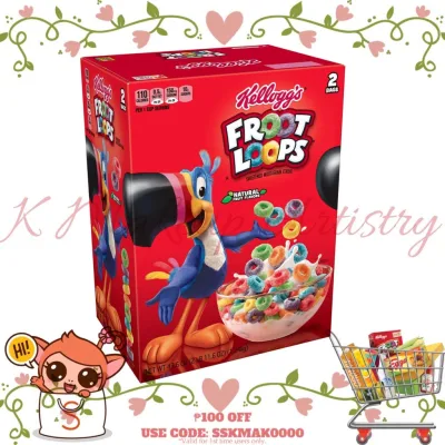 1.24kg Kellogg’s Froot Loops Cereal