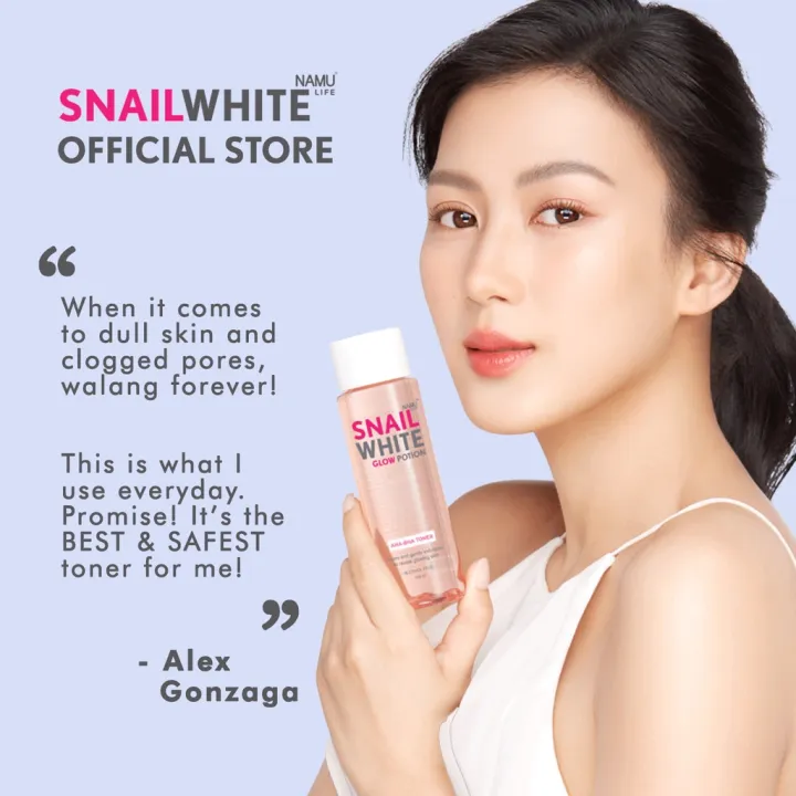 aha bha toner snail white