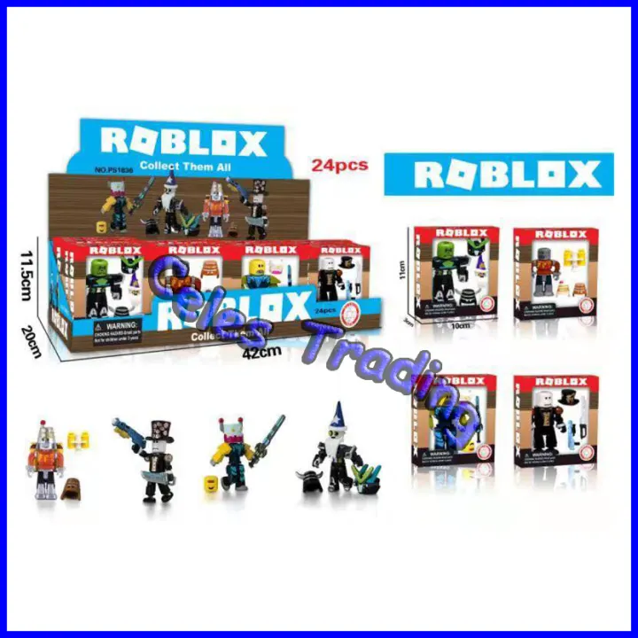 Ctr Roblox Box Blind Pack Collectible Toy 1 Blue Box 24 Pieces Lazada Ph - roblox blue box