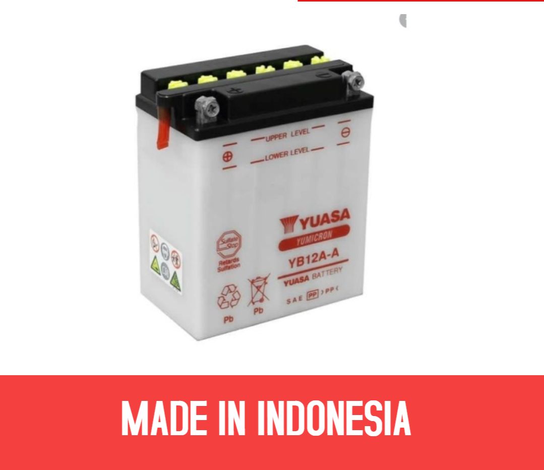 YUASA YB12A-A 12N12A-4A-1 12V 12,6Ah 150A L