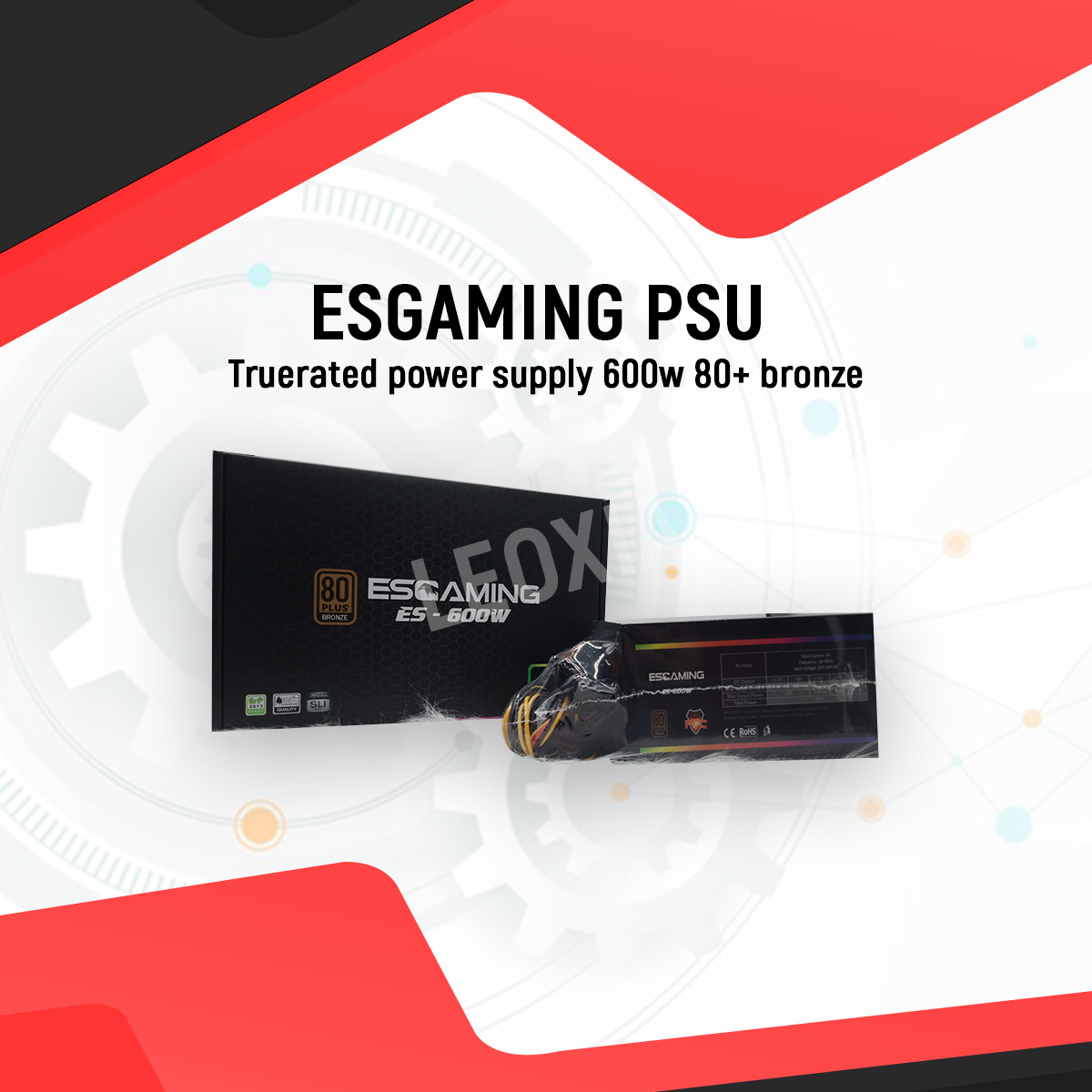 Esgaming Truerated Power Supply 600W 80+Bronze Lazada PH