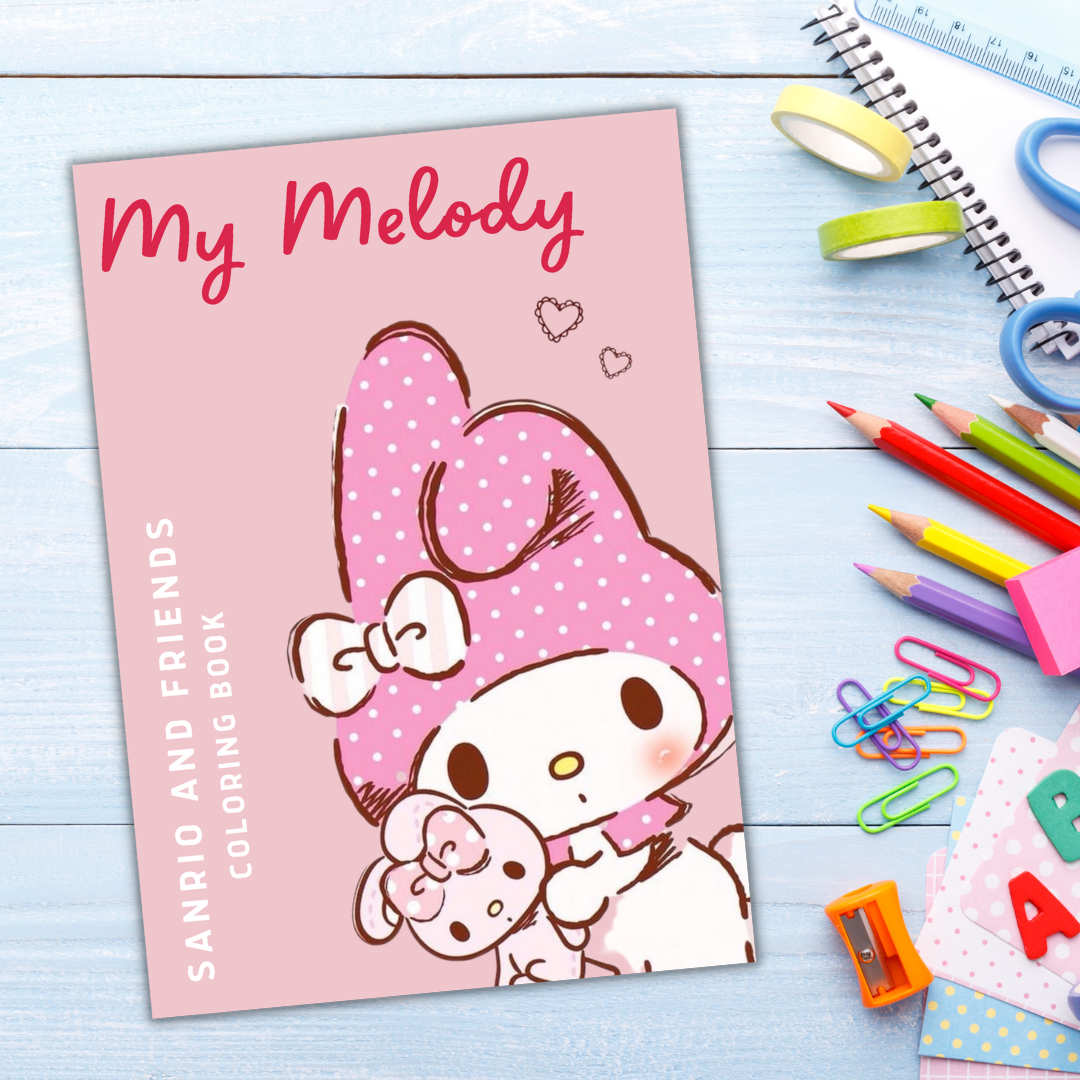 My Melody Coloring Book, Sanrio My Melody Coloring Book | Lazada PH