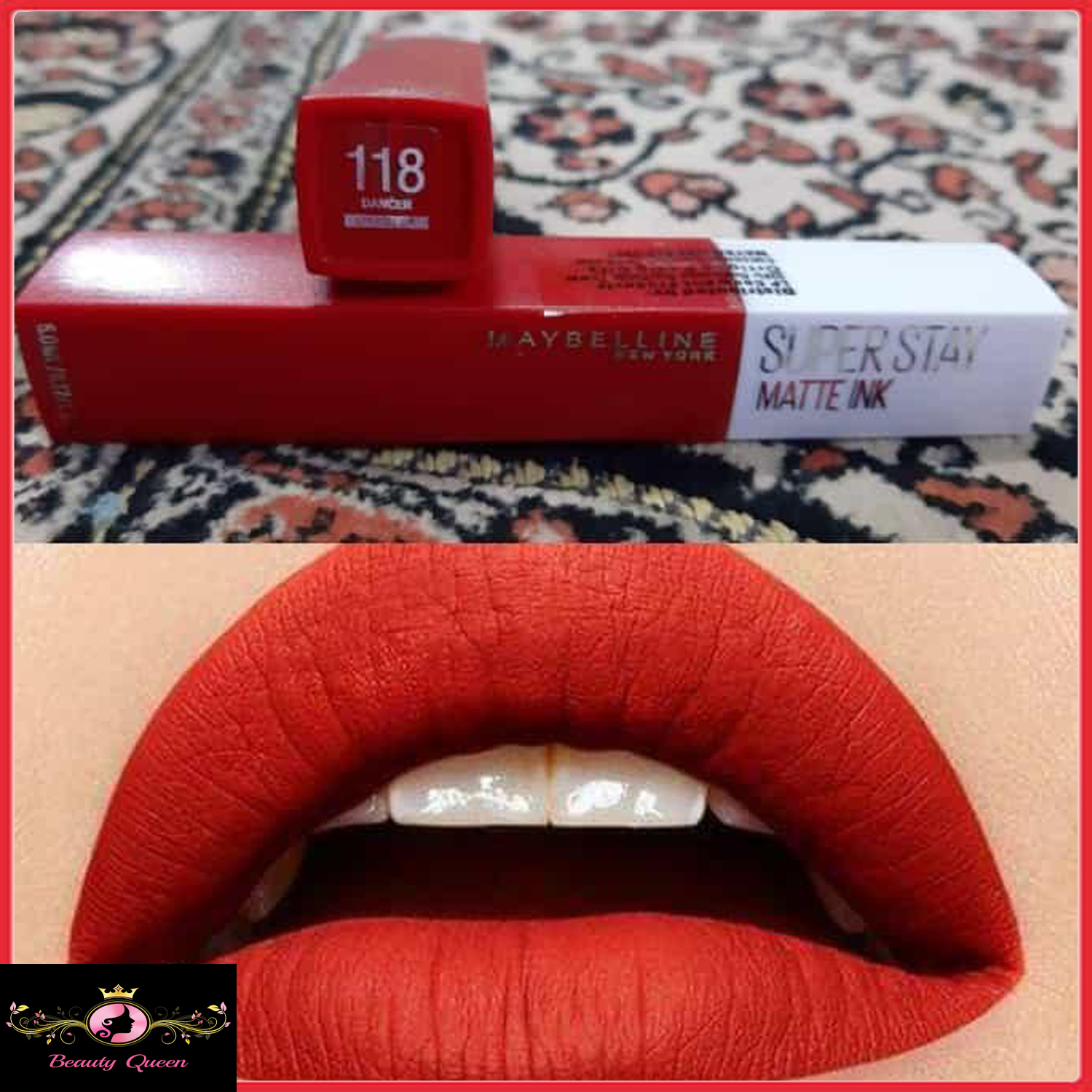 maybelline superstay matte ink 118 dancer