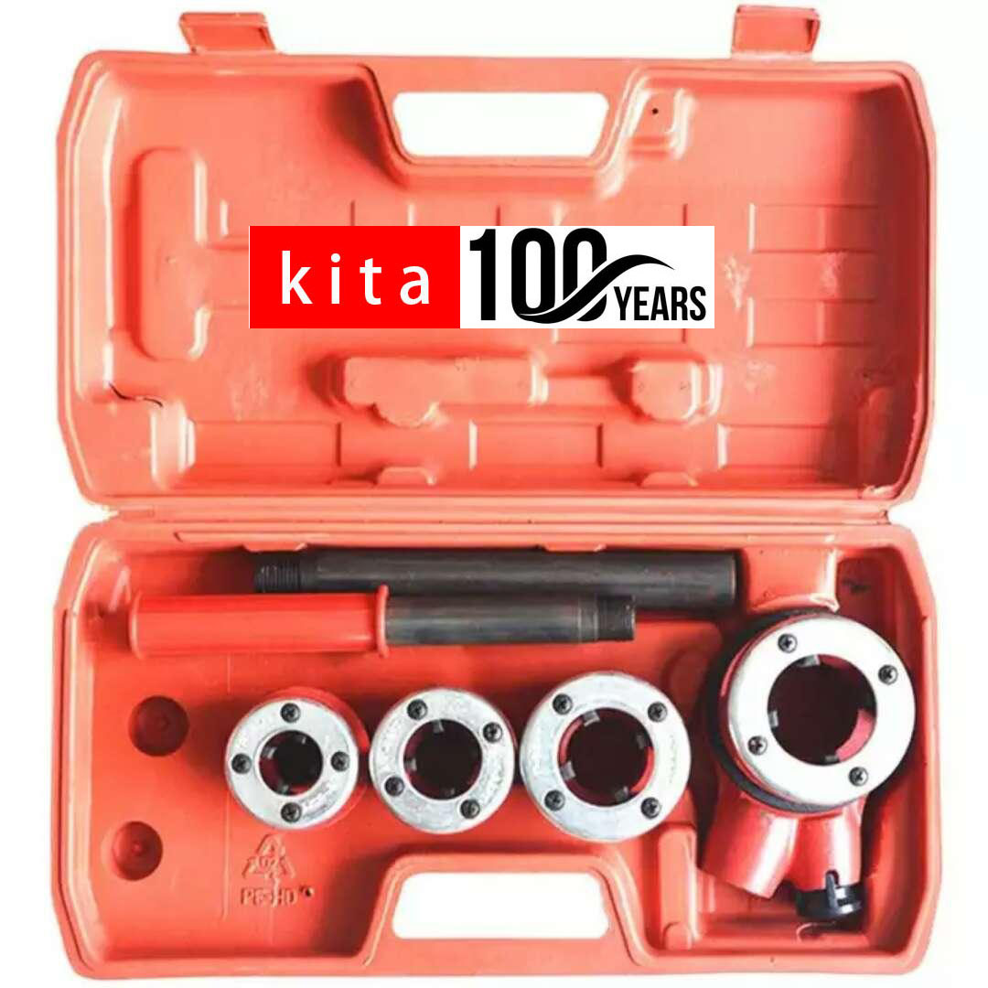 Pipes Threader Manual Pipes Threading Tool 1/2'' & 3/4" & 1" & 1 1/4" 4