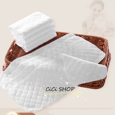 CiCi Baby Cotton Insert Diaper Pad Baby Washable Diaper Reusable Diaper Infant Cloth Diaper 1PCS