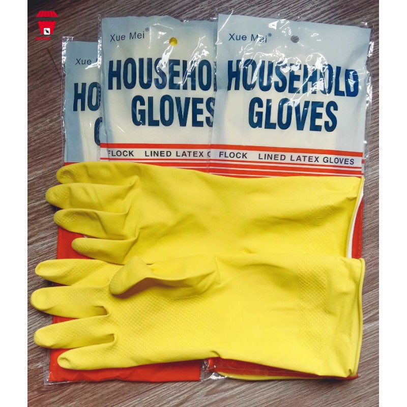 REUSABLE Rubber Household Latex Gloves Size S, M, L, XL Lazada PH