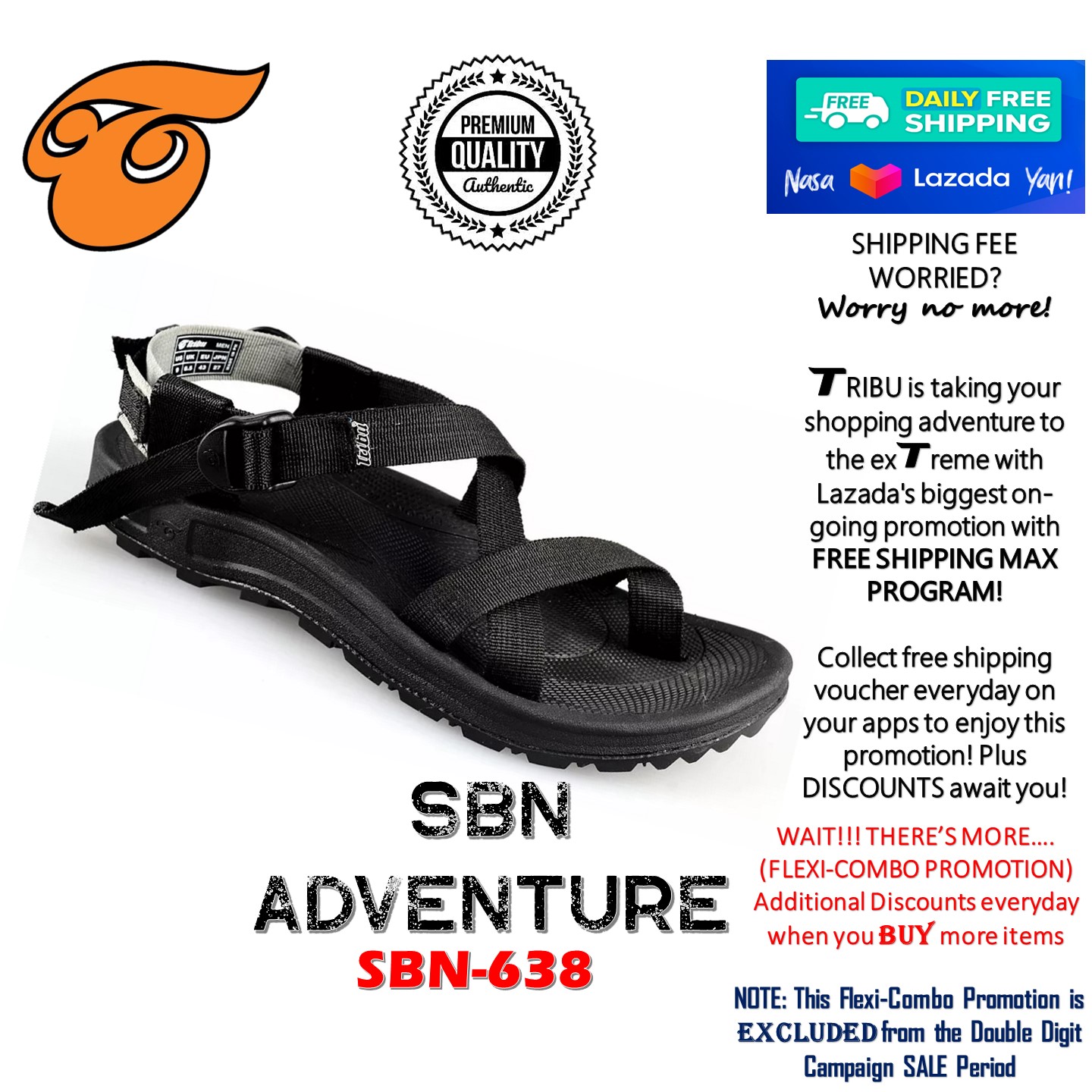 Tribu hiking online sandals