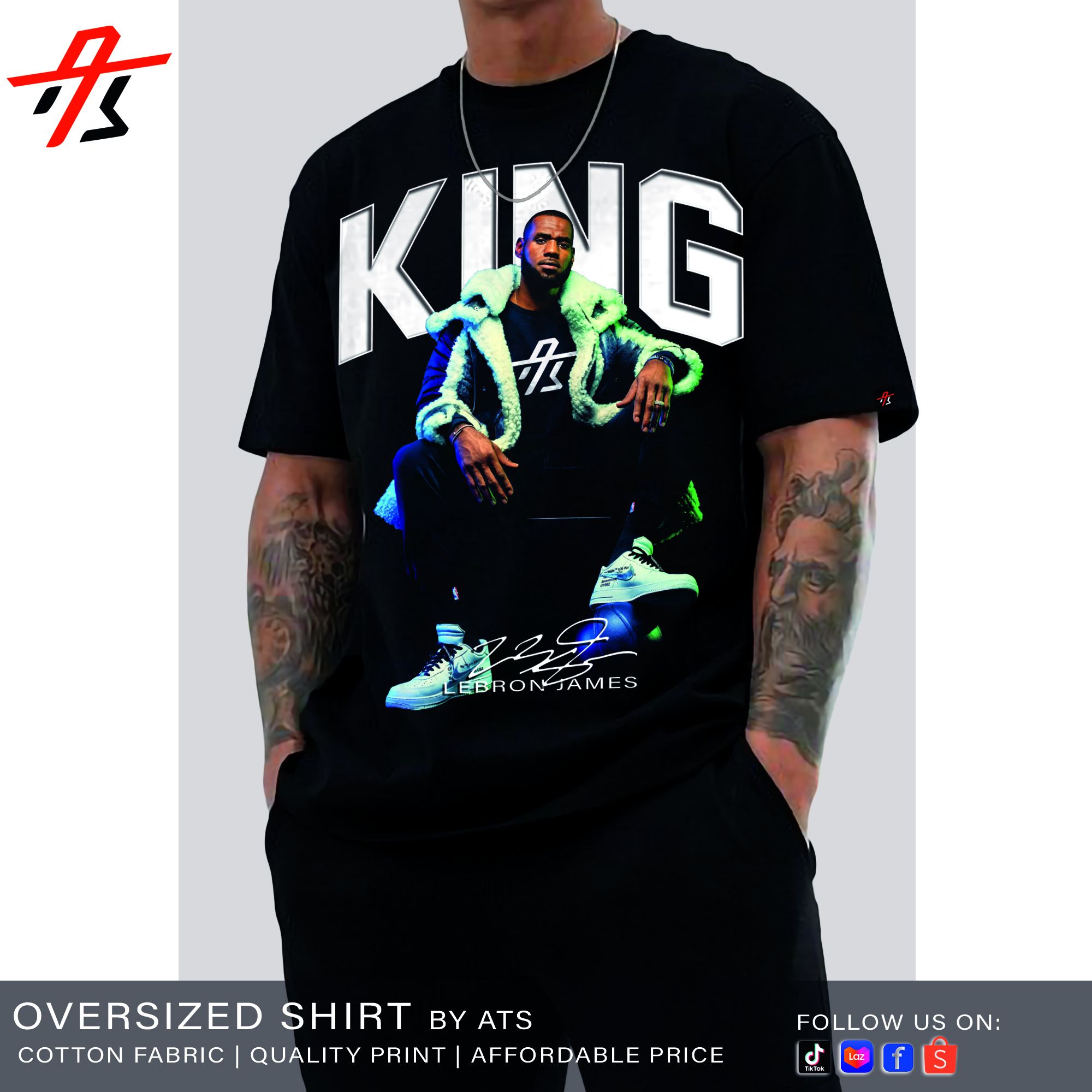 Mens LeBron James Tops & T-Shirts.