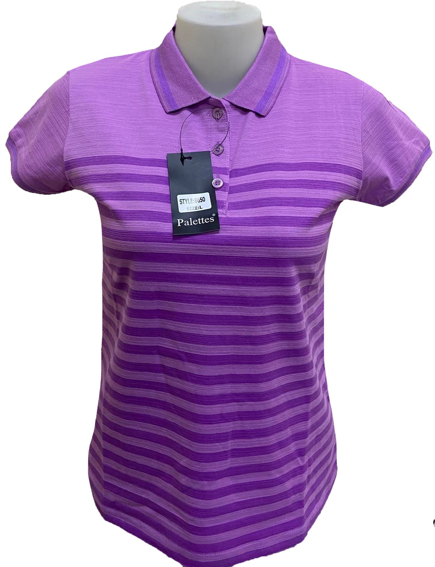 Palettes Women Ladies Polo Shirt tees t shirt shirts tops Pure Cotton