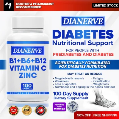 HOT SALE SPOT Dianerve B-Complex Vitamin C Zinc Moringa