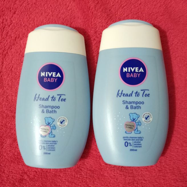 nivea head to toe wash