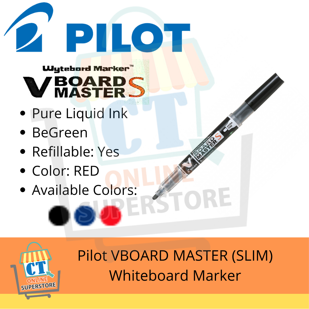 Pilot VBoard Master Reserveonderdelen voor whiteboard, 12 stuks (3
