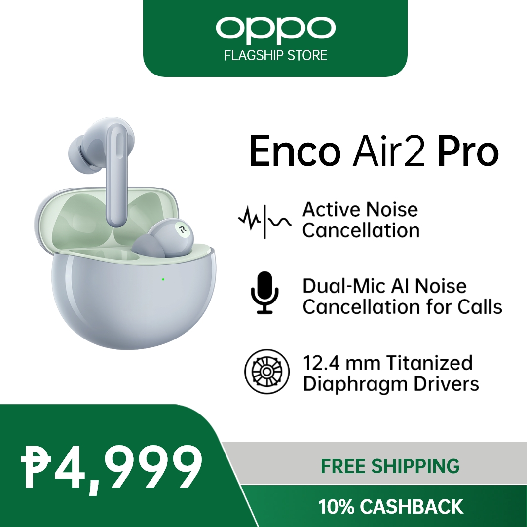 Oppo Enco Air 2 Pro, TWS Earbuds🔥12.4-mm Drivers