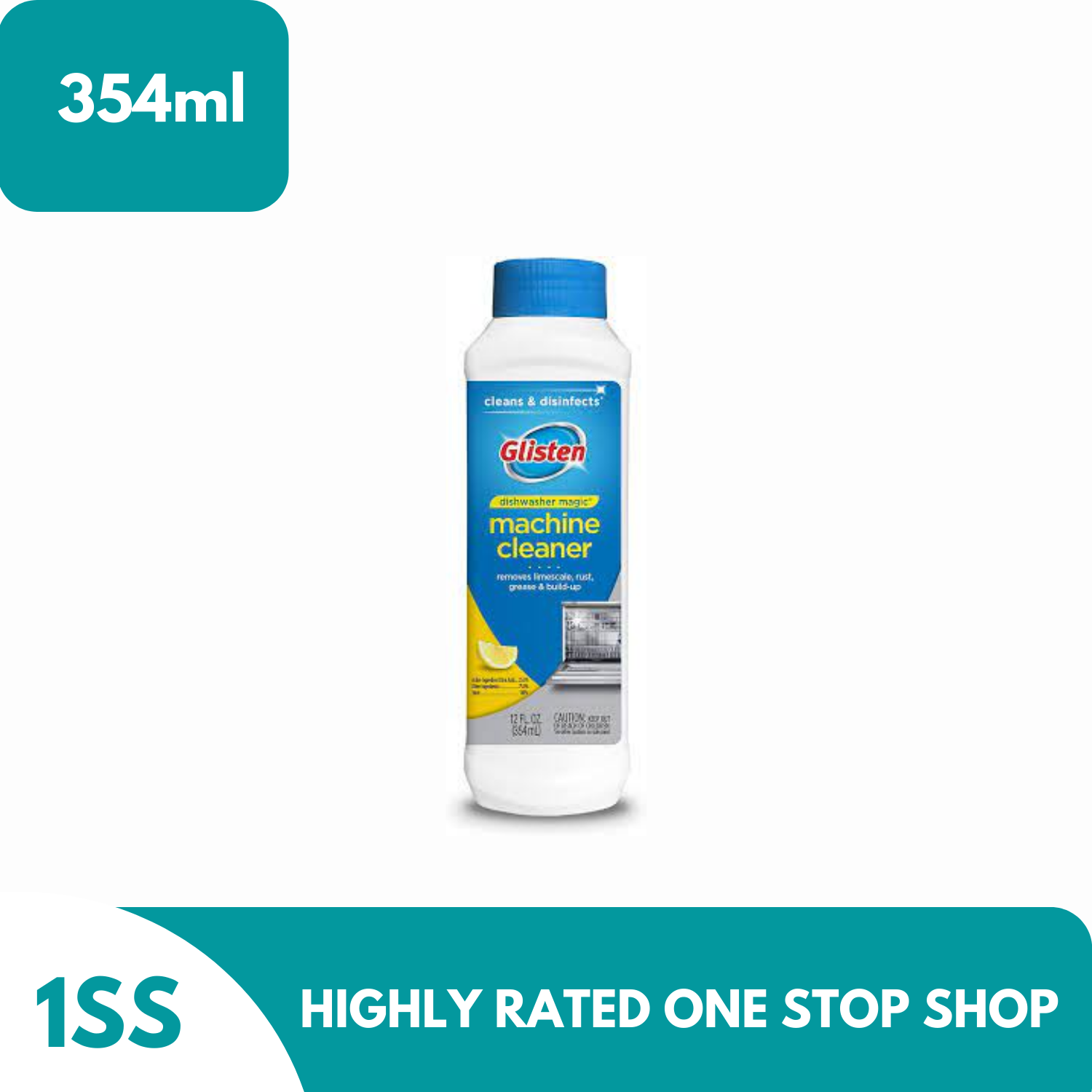 Glisten Dishwasher Magic Machine Cleaner and Disinfectant 12oz Lazada PH