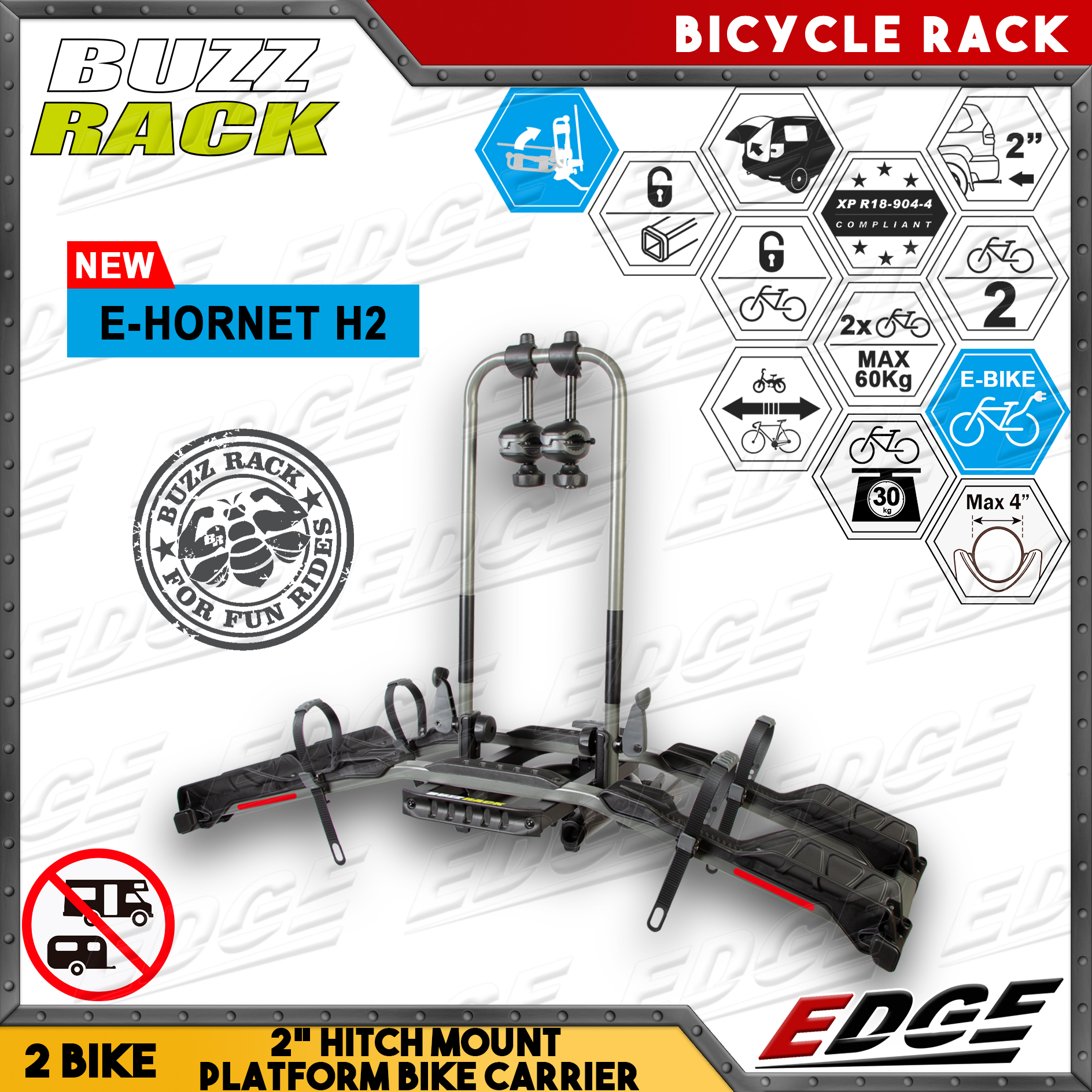 Buzz rack best sale e hornet 2