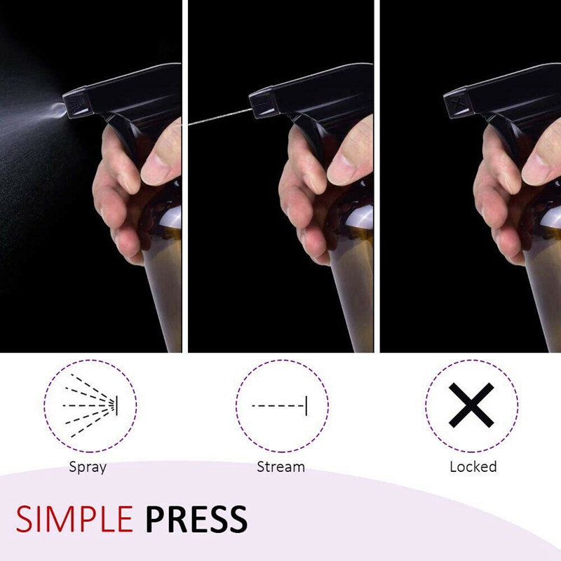 12 Pcs Trigger Sprayer Spray Bottle Nozzle Head - 28/410 Neck Bottle Size