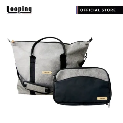 （ Cash sa paghahatid ） Looping Stroller Mama Bag