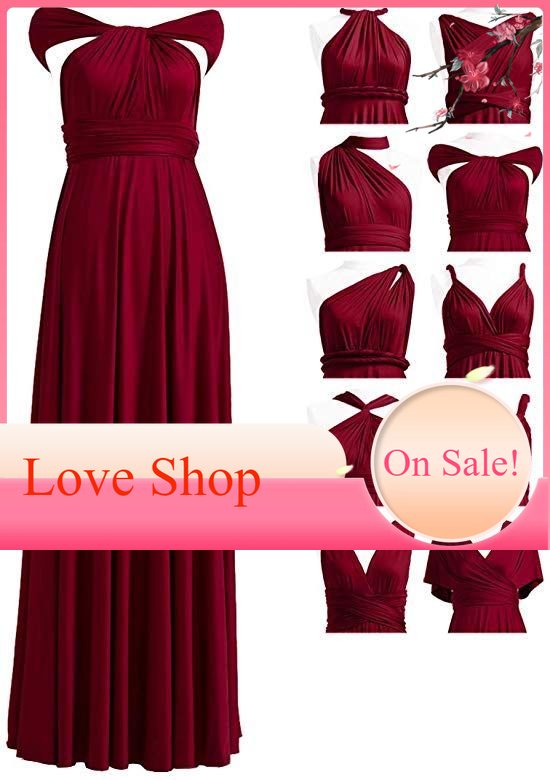 Infinity dress maroon styles best sale