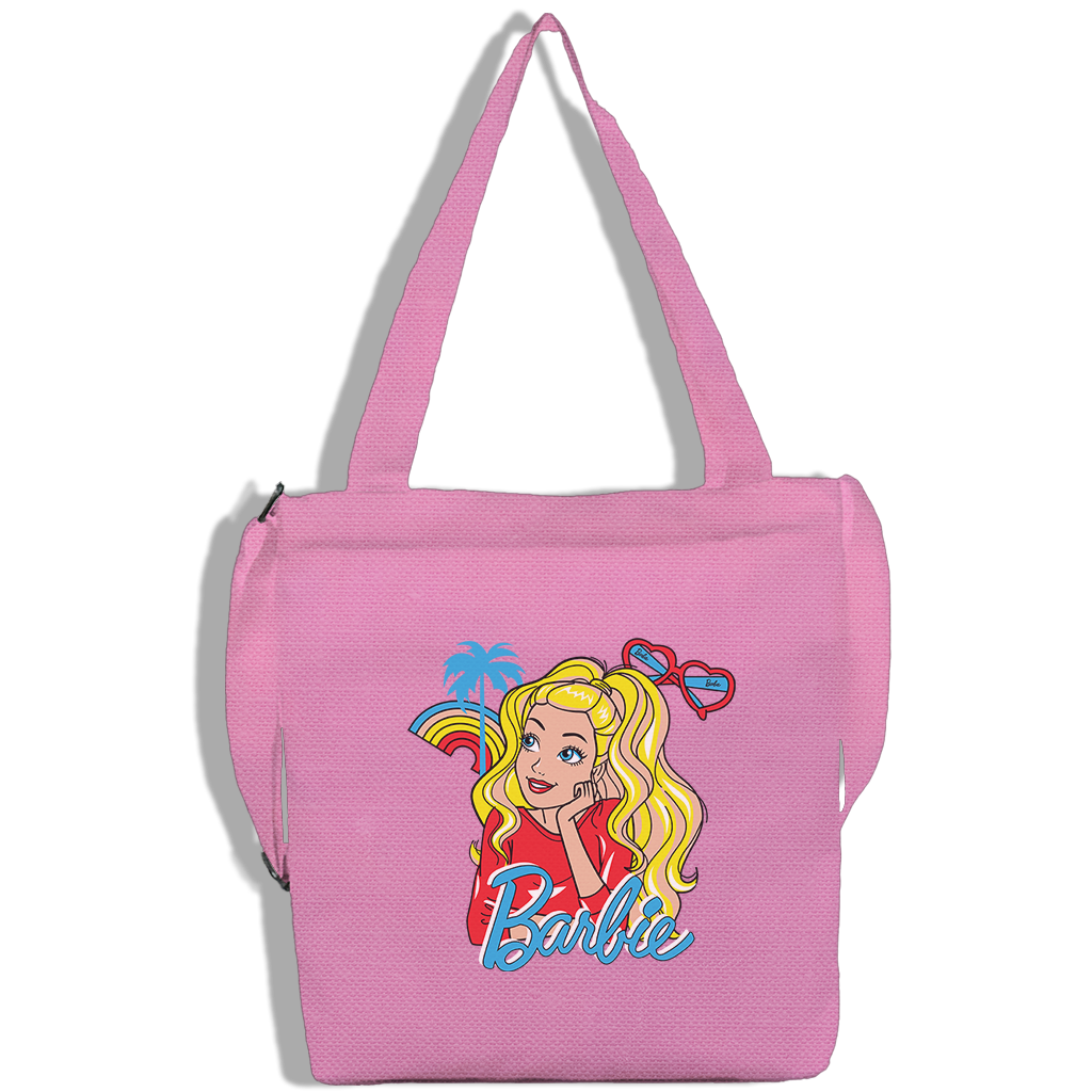 MAREAN TOTE Barbie Collection Pink Tote Bags Two Way Bag For Women With Zip Pt.3 Lazada PH