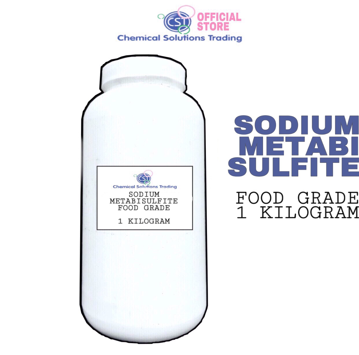 Sodium Metabisulfite Food Grade 1Kg Bottle Lazada PH