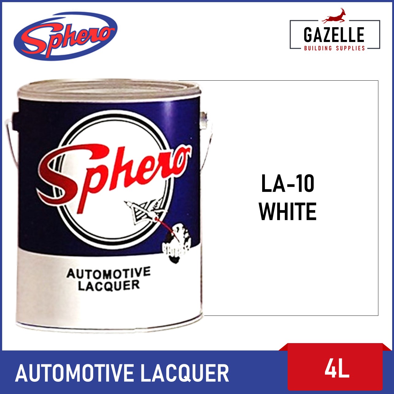 Sphero Automotive Lacquer White 4L Lazada PH