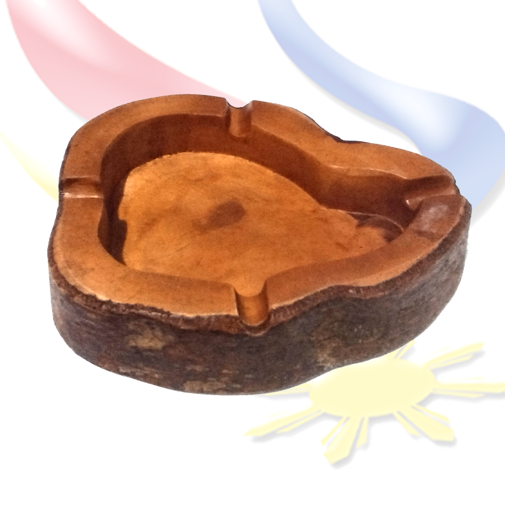 Wooden Ashtray design Baguio City wood carving Stop Ober Shop