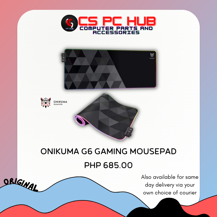 Onikuma G6 Gaming Mousepad Lazada Ph